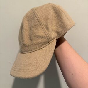 Toteme Wool and Cashmere Baseball Cap